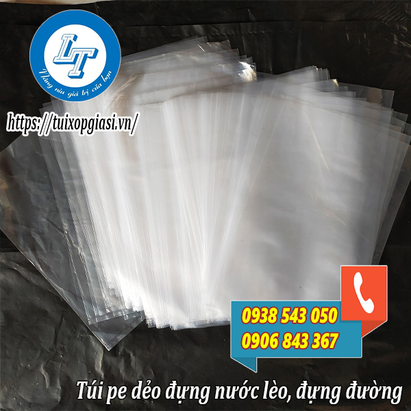 Túi pe dẻo đựng nước lèo, đựng đường giá rẻ