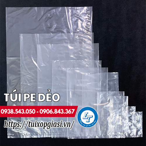 Túi pe dẻo nhiều kích thước