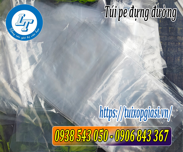 Túi pe đựng đường 1kg chất lượng