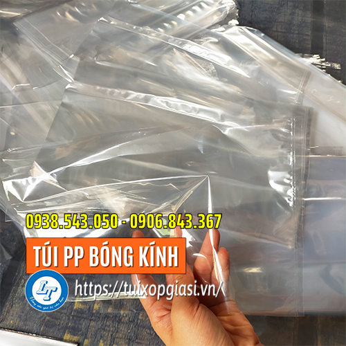 Túi pp bóng kính