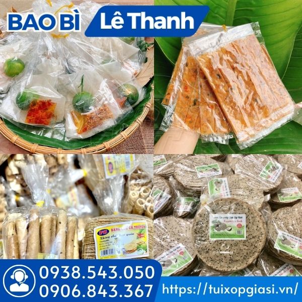 Túi pp kiếng đựng bánh kẹo Túi pp kiếng đựng bánh kẹo