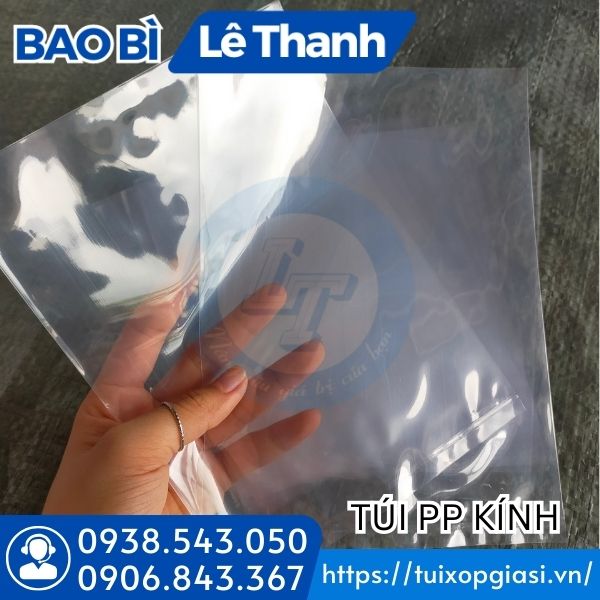Túi pp kính loại dày Túi pp kính loại dày