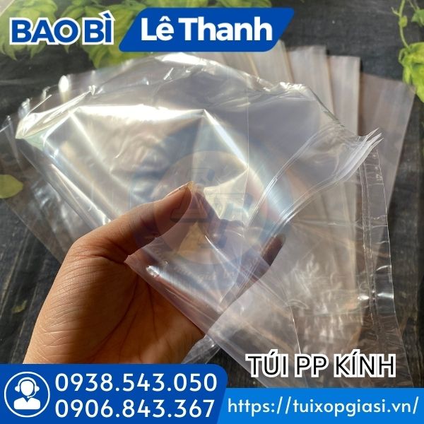 Túi pp kính trong suốt Túi pp kính trong suốt
