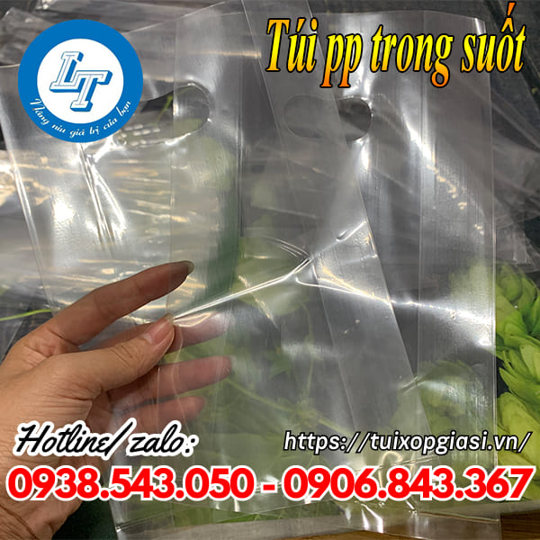 Túi pp trong suốt Túi pp trong suốt