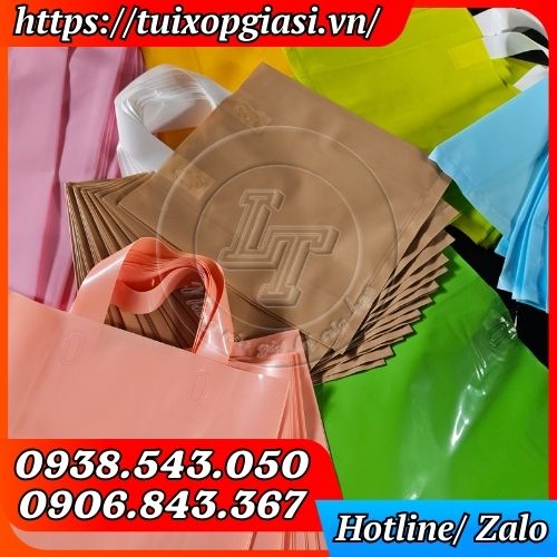 Túi quai ép nhiều màu