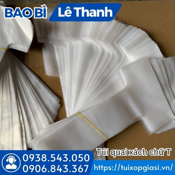 Túi quai xách chữ T đựng đồ uống đem đi