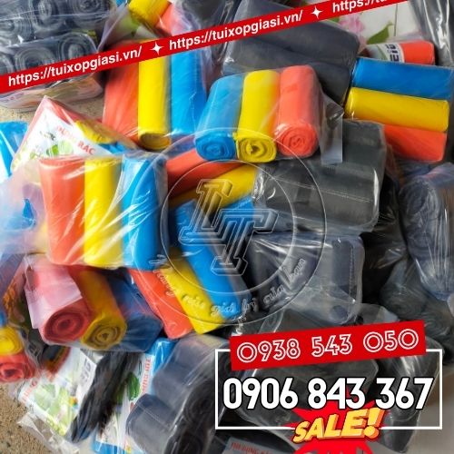 Túi rác cuộn cỡ tiểu, trung, đại giá rẻ