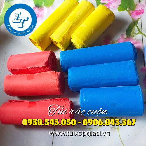 Túi rác cuộn đủ kích cỡ