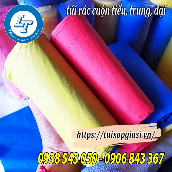 Túi rác cuộn size trung Túi rác cuộn size trung