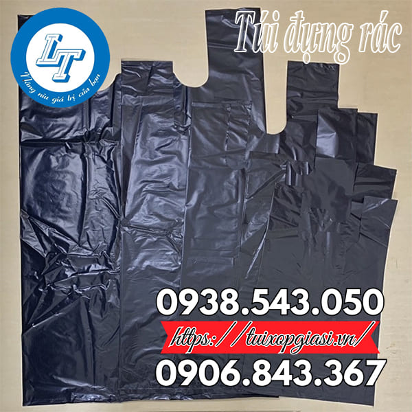 Túi rác đen 2 quai giá rẻ