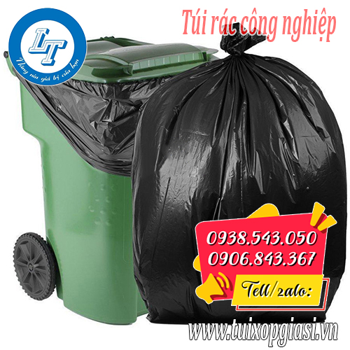 Túi rác đen công nghiệp