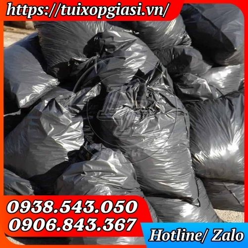 Túi rác đen công nghiệp