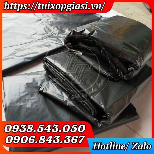 Túi rác đen công nghệp dạng rời