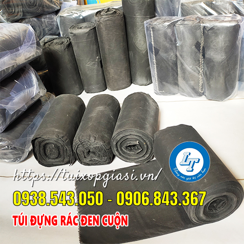 Túi rác đen cuộn giá rẻ hcm