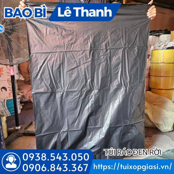 Túi rác đen rời 90x120cm Túi rác đen rời 90x120cm