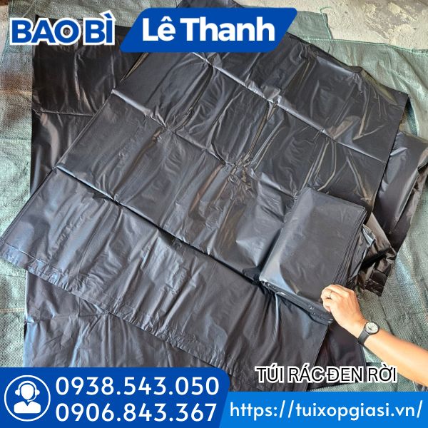 Túi rác đen rời chất lượng