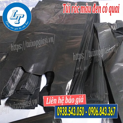 Túi rác đen có quai giá rẻ tphcm