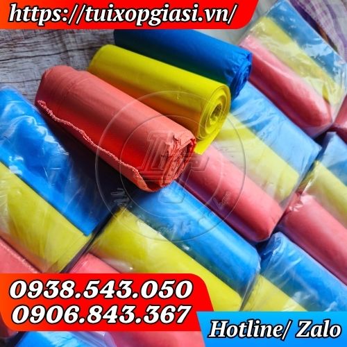 Túi rác phân loại 3 màu giá sỉ tại Lê Thanh