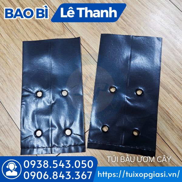 Túi ươm cây đen Túi ươm cây đen