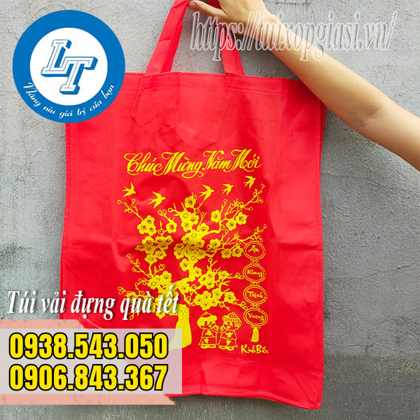 Túi vải đựng quà tết giá rẻ nhất