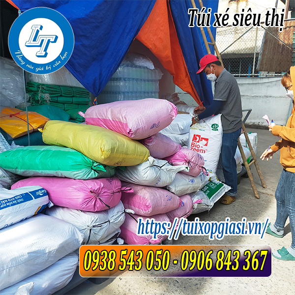 Túi xé siêu thị giá rẻ chất lượng tphcm