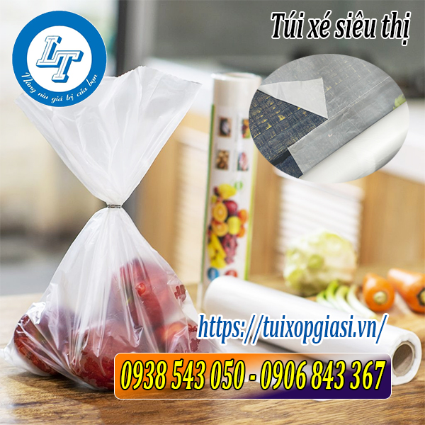 Túi xé siêu thị giá sỉ rẻ