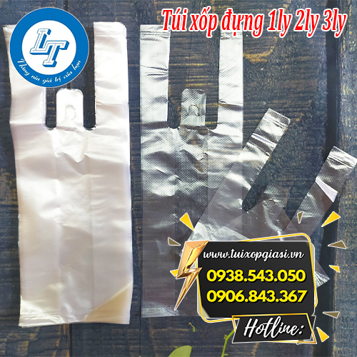 Túi xốp 1ly đựng nước mía