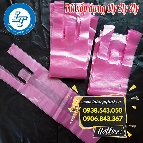 Túi xốp 2ly đựng nước mía