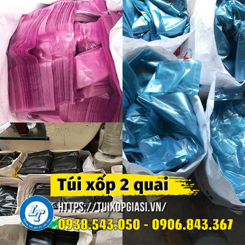 Túi xốp 2 quai đủ size giá rẻ