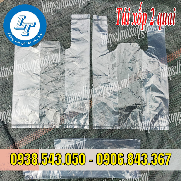 Túi xốp 2 quai giá rẻ