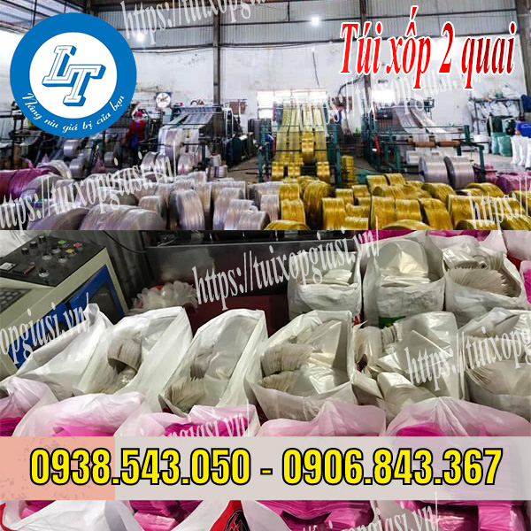 Túi xốp 2 quai giá rẻ