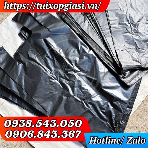 Túi xốp đen 2 quai