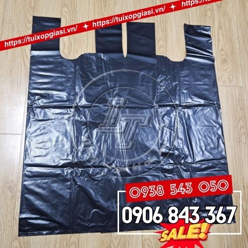 Túi xốp đen bóng