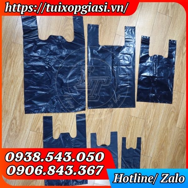 Túi xốp đen đa dạng kích cỡ