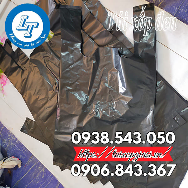Túi xốp đen giá rẻ hcm