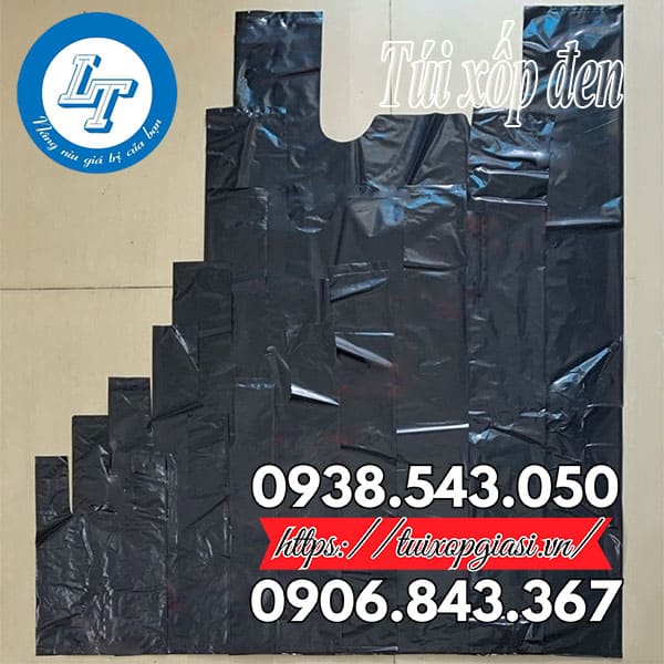 Túi xốp đen giá rẻ hcm