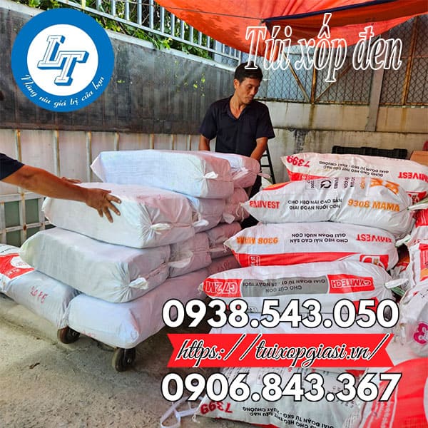 Túi xốp đen giá rẻ hcm