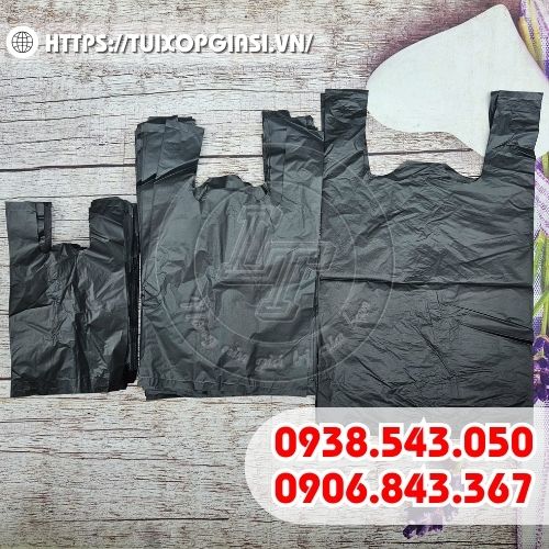 Túi xốp đen đủ kích cỡ