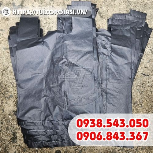 Túi xốp đen chắc chắn, chịu tải tốt