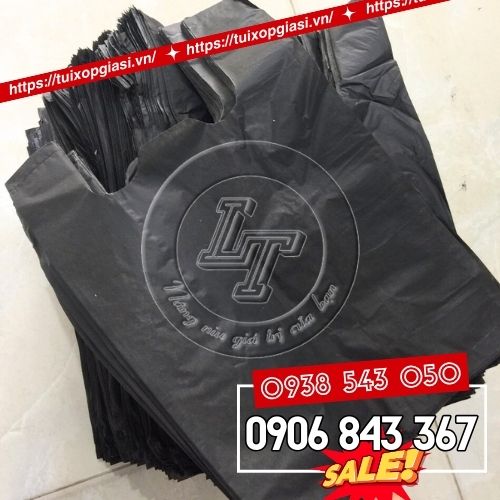 Túi xốp đen thường