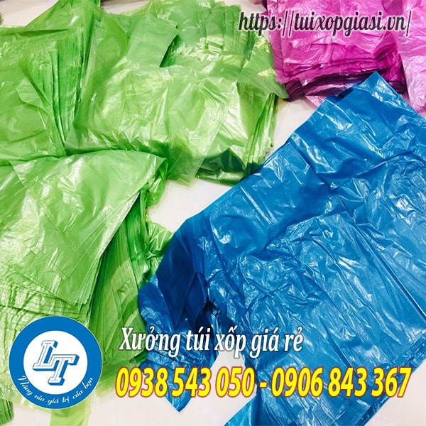 Túi xốp đủ màu giá rẻ
