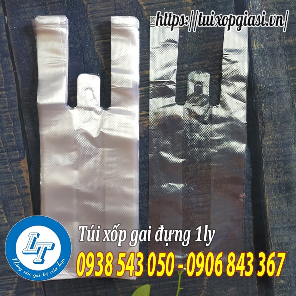 Túi xốp gai đựng 1 ly