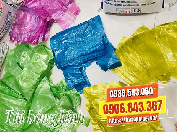 Túi xốp hai quai đủ màu giá rẻ