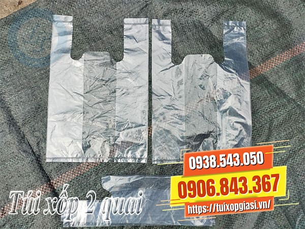 Túi xốp hai quai đủ màu giá rẻ