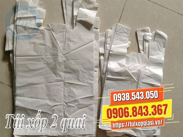 Túi xốp hai quai đủ màu giá rẻ