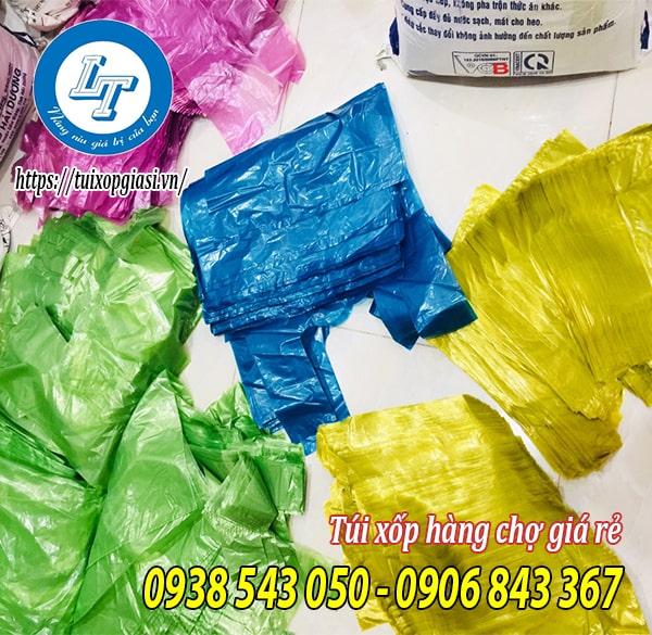 Túi xốp hàng chợ giá rẻ