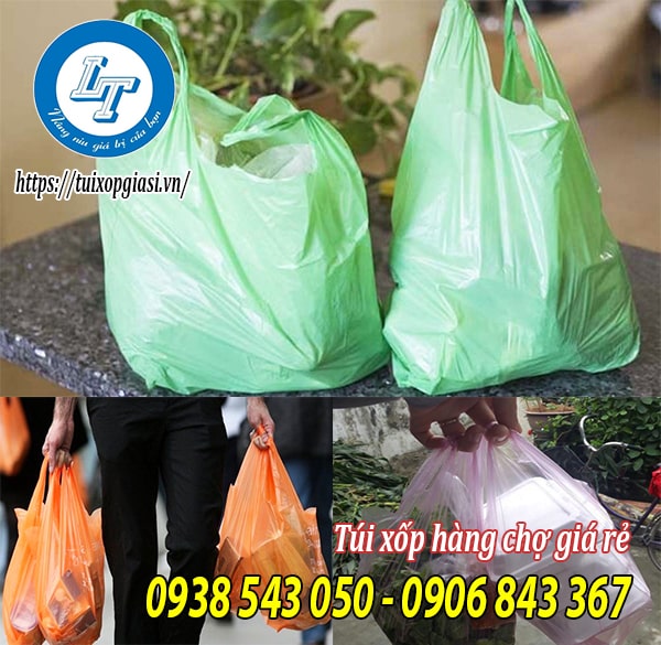 Túi xốp hàng chợ giá rẻ bình chánh
