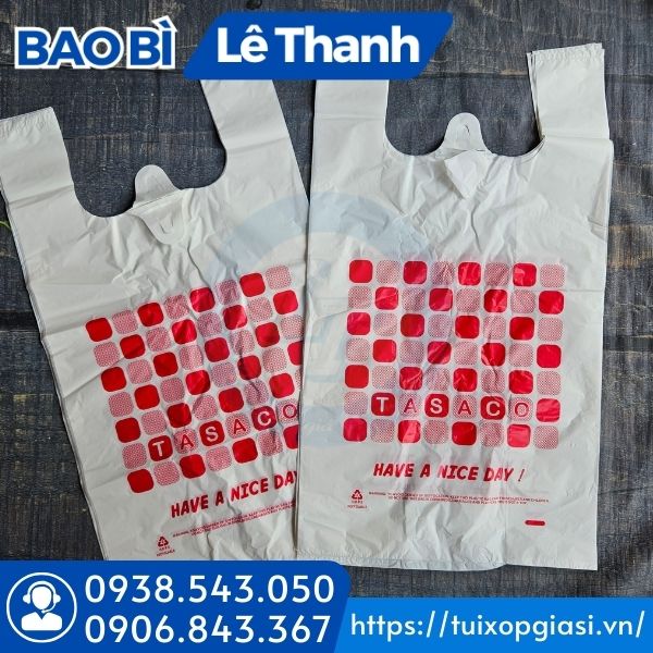 Túi xốp siêu thị in sắc nét