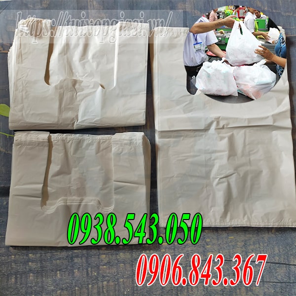 Túi xốp sữa 2 quai