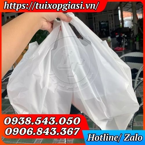 Túi xốp sữa 2 quai xách tiện lợi